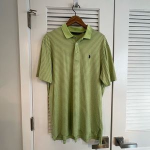 Men’s Polo Golf by Ralph Lauren in green stripe